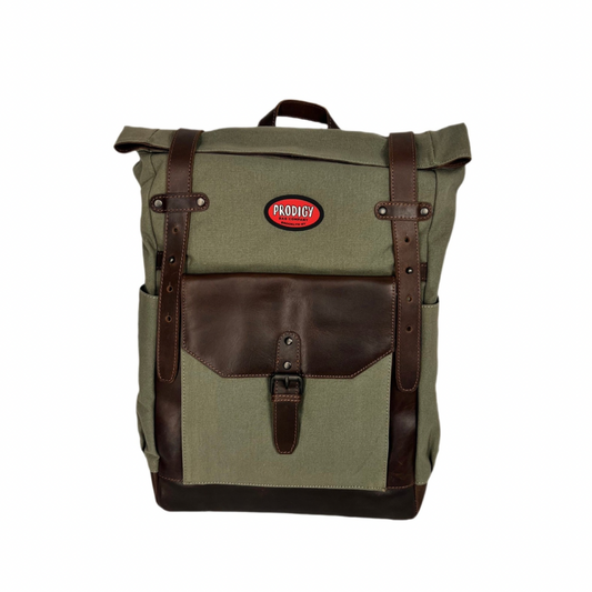 Maverick Short Top Canvas Backpack - Prodigy Bag Company