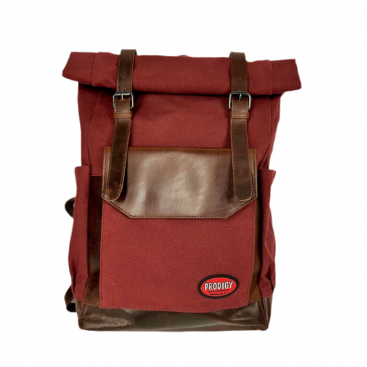 Maverick Roll Top Canvas Laptop Rucksack - Prodigy Bag Company