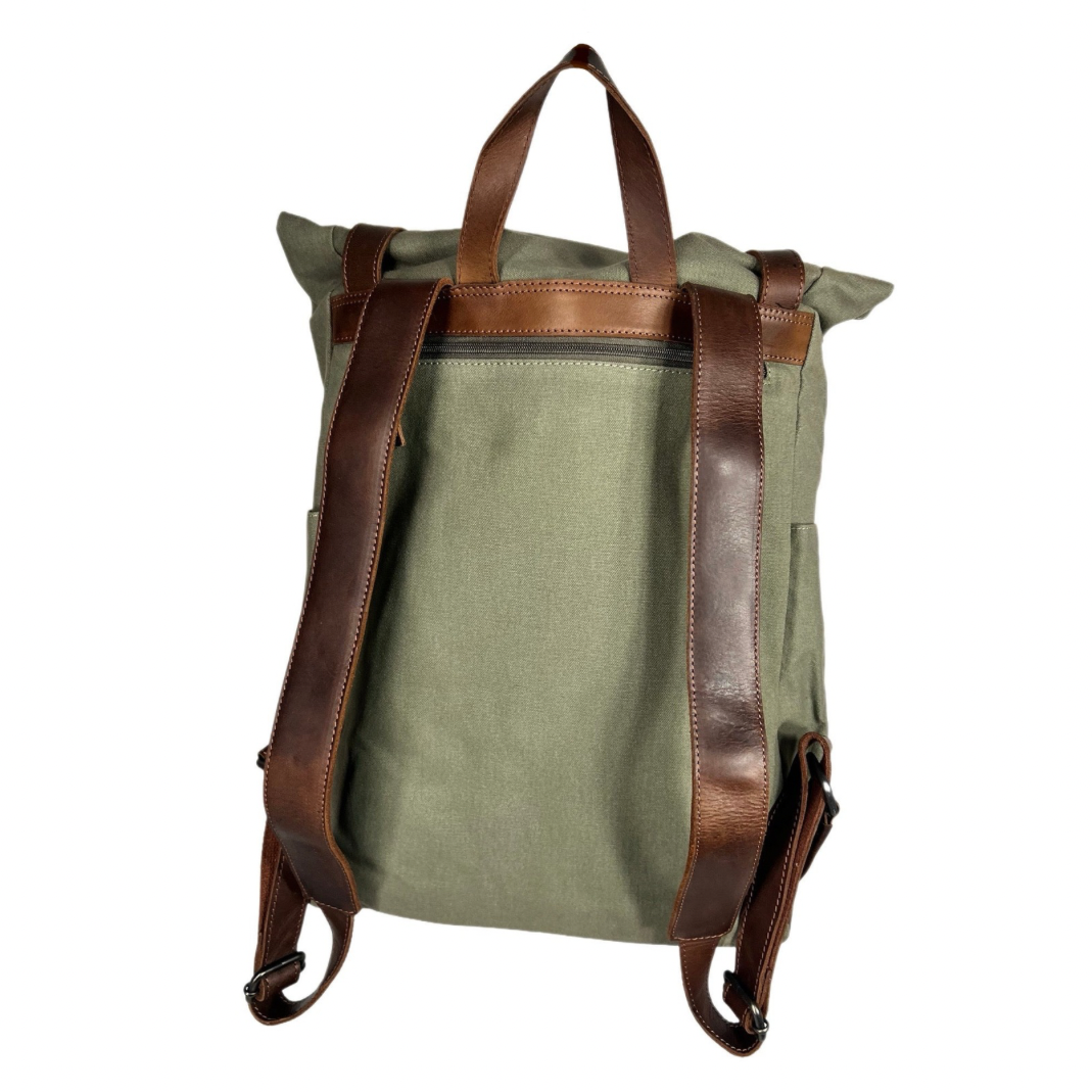 Maverick Short Top Canvas Backpack - Prodigy Bag Company