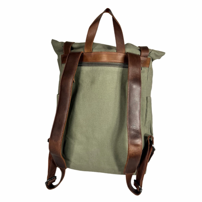 Maverick Short Top Canvas Backpack - Prodigy Bag Company